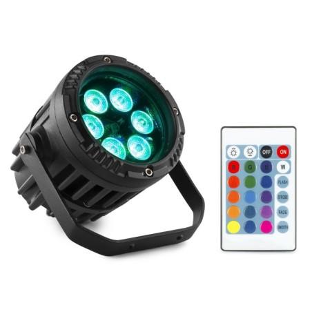 PAR À LED 6 X 3 W 3-EN-1 RGB