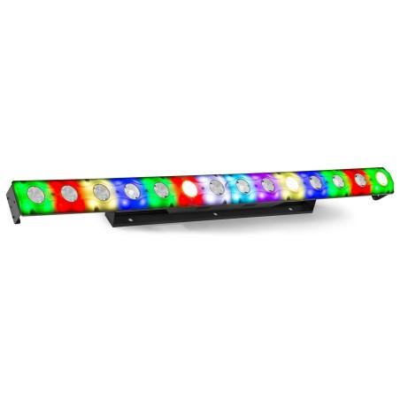 BARRE À LED HYBRIDE 14 X 3 W BLANC-CHAUD + 56 LED SMD