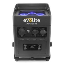 IP-BOX 6X15W EVOLITE SLJMUSIC.COM