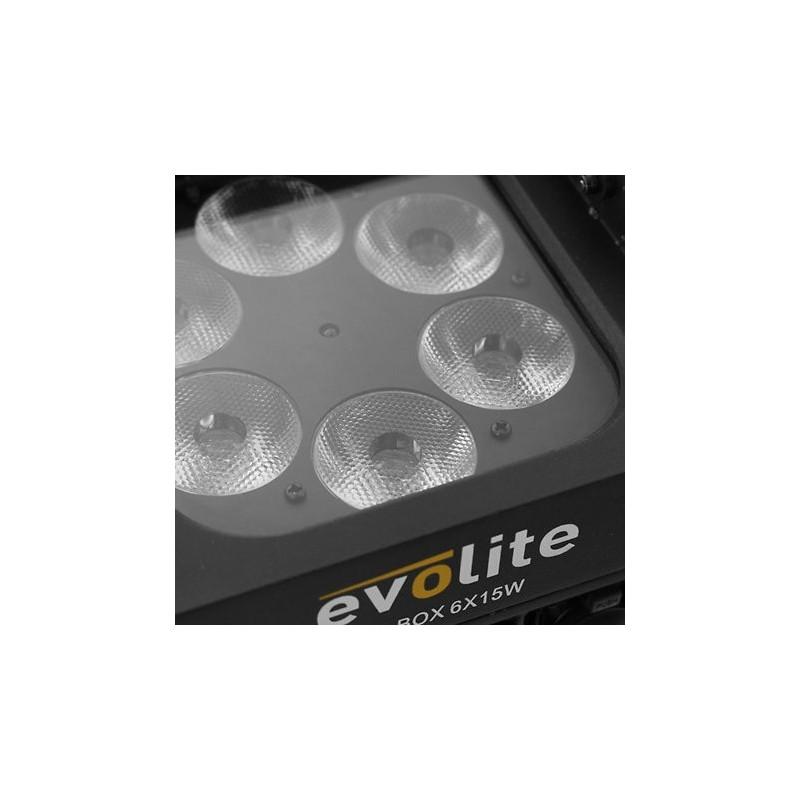 IP-BOX 6X15W EVOLITE SLJMUSIC.COM