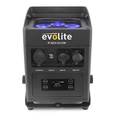 IP-BOX 6X15W PACK EVOLITE sljmusic.com poitiers achat lumiere