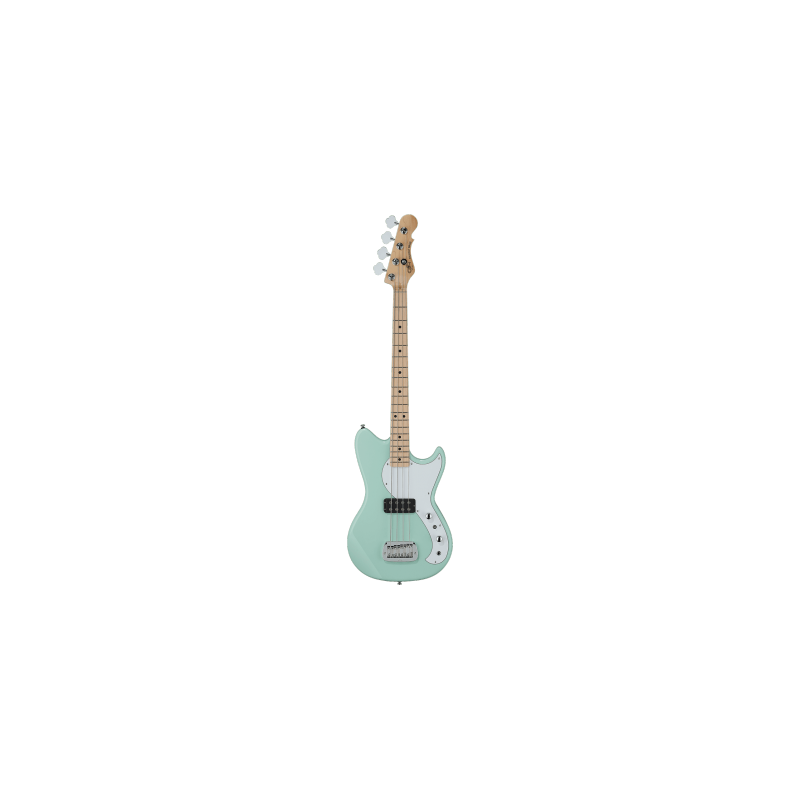 TRIBUTE FALLOUT BASS SURF GREEN G&L SLJMUSIC.COM