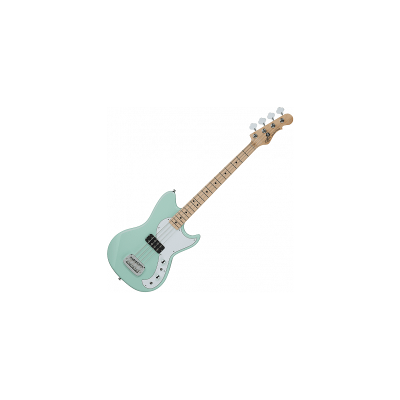 TRIBUTE FALLOUT BASS SURF GREEN G&L SLJMUSIC.COM