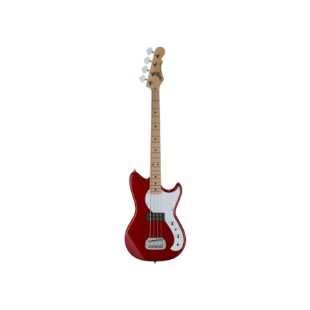 TRIBUTE FALLOUT BASS CANDY APPLE RED G&L SLJMUSIC.COM