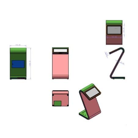 Borne interactive 21.5´´ Tactile PCAP