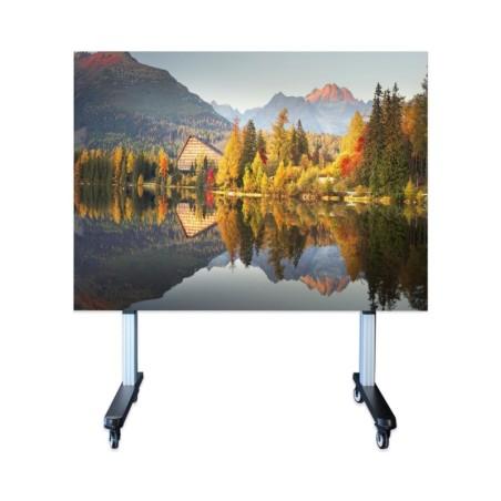 MUR 2x1,5m LED KX PERCEPTION pitch 3.1mm avec support sur pied