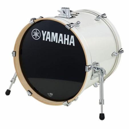 18"x15" STAGE CUSTOM PURE WHITE YAMAHA sljmusic.com