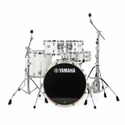 STAGE CUSTOM FUSION 20 + HW680 PURE WHITE YAMAHA sljmusic.com