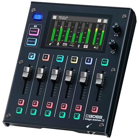 GCS-5 LIVE STREAMING AUDIO MIXER BOSS