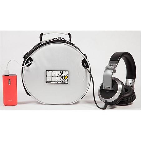 HEADPHONE BAG WHITE WALKASSE