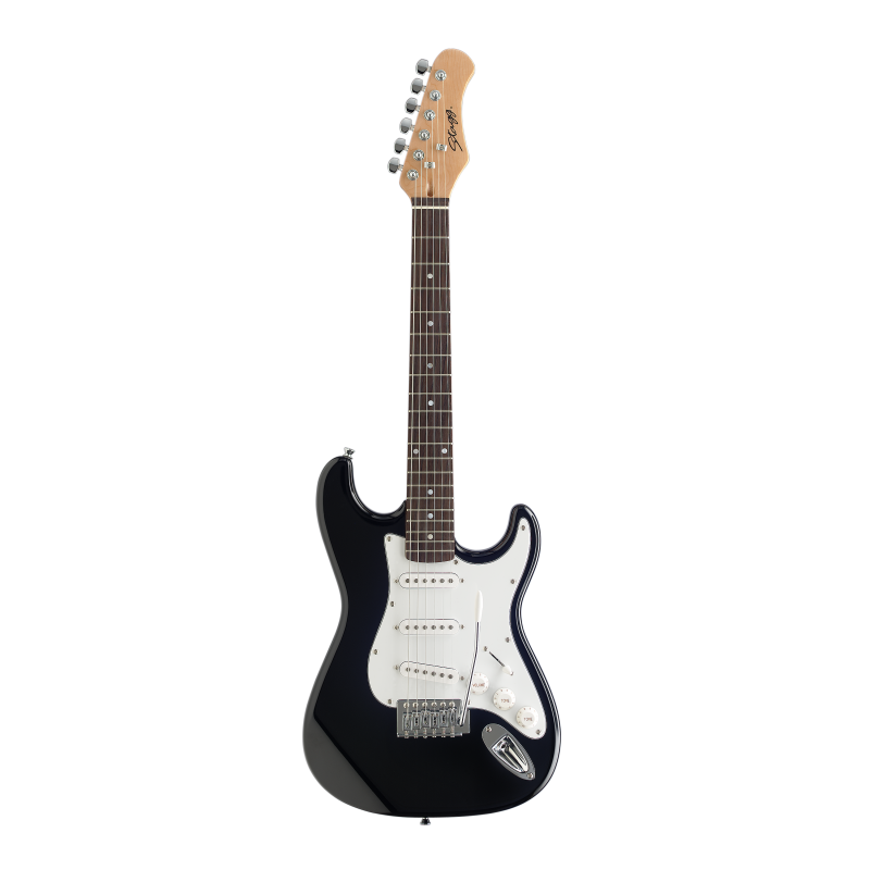 achat guitare electrique apprentissage STAGG S300 3/4 BK au meilleur prix