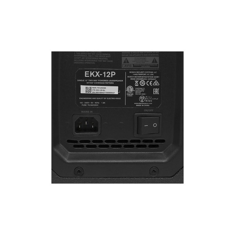 PACK EKX12P + EKX18SP ELECTRO-VOICE SLJMUSIC.COM