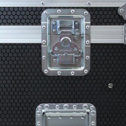 Flight case type malle 90 x 60 x 60 cm + rangement intérieur