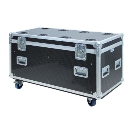 Flight case type malle 120 x 60 x 60 cm + rangement intérieur