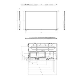 Ecran dynamique Grande Taille 86´´ UHD 4K 410 cd/m² 16h/7j - ANDROID