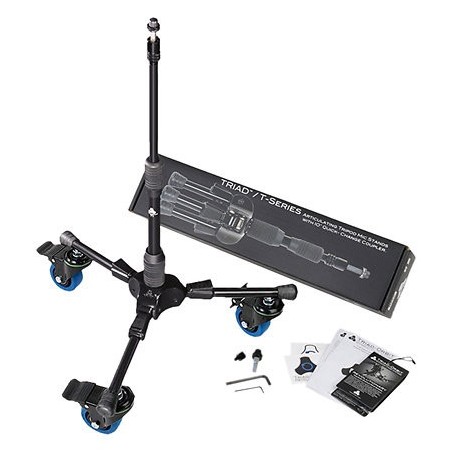 T1C SHORT TRIPOD STAND WITH CASTERS TRIAD-ORBIT