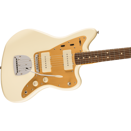 J Mascis Jazzmaster LRL Vintage White Squier