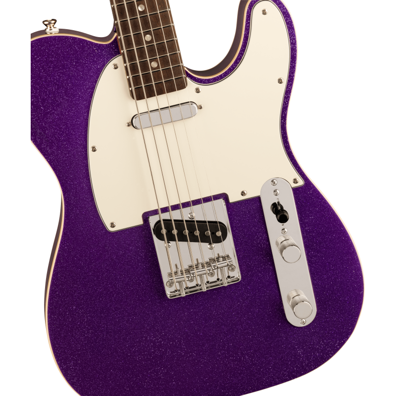 Classic Vibe Baritone Custom Telecaster LRL Purple Sparkle Squier
