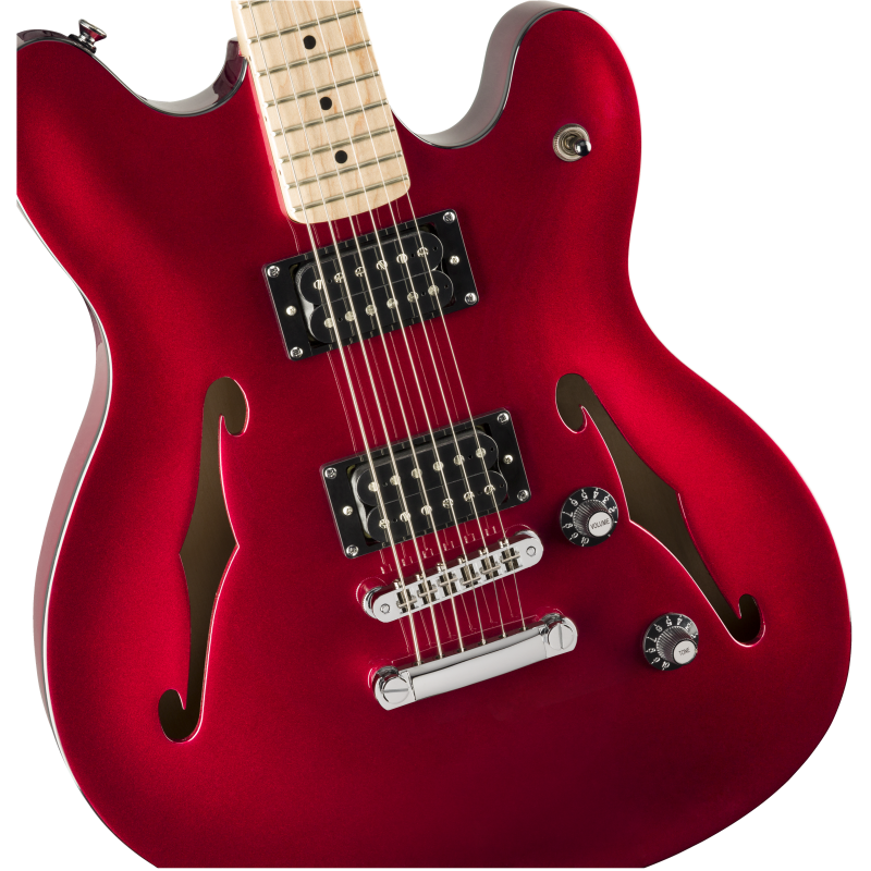Affinity Series Starcaster MN Candy Apple Red Squier