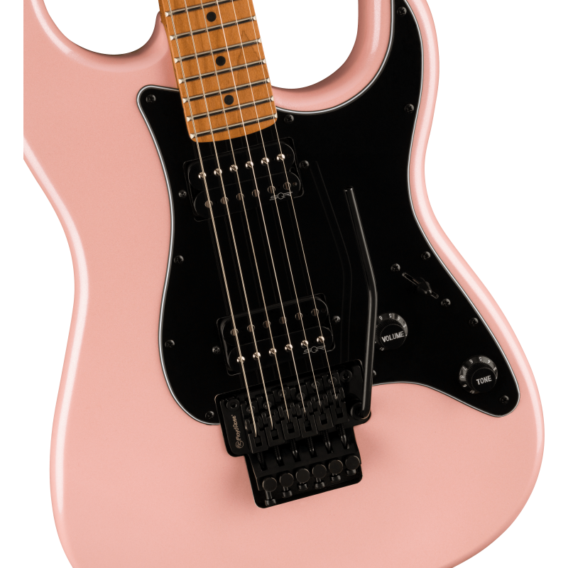 Contemporary Stratocaster HH FR RM Shell Pink Pearl Squier