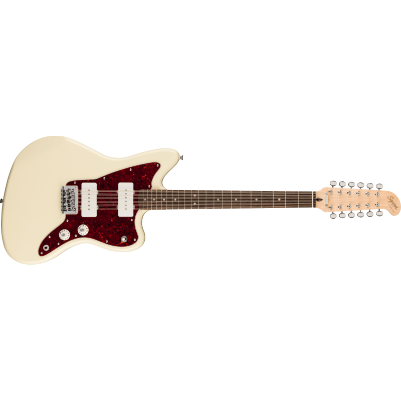 Paranormal Jazzmaster XII LRL Olympic White Squier