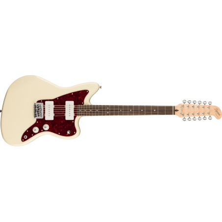 Paranormal Jazzmaster XII LRL Olympic White Squier