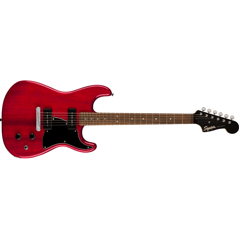 Paranormal Strat-O-Sonic LRL Crimson Red Transparent Squier