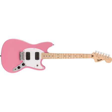 Squier Sonic Mustang HH MN Flash Pink Squier