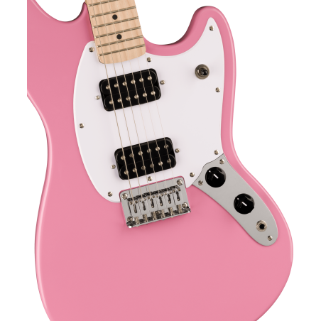Squier Sonic Mustang HH MN Flash Pink Squier