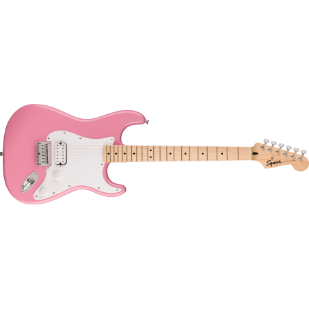 Squier Sonic Stratocaster HT H MN Flash Pink Squier
