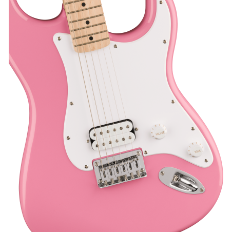 Squier Sonic Stratocaster HT H MN Flash Pink Squier