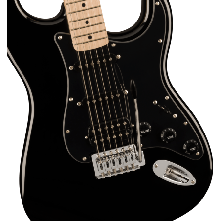Squier Sonic Stratocaster HSS MN Black Squier