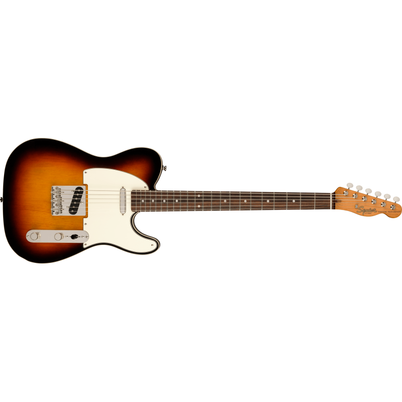 Classic Vibe Baritone Custom Telecaster LRL 3-Color Sunburst Squier