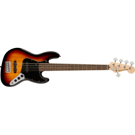 Affinity Series Jazz Bass V LRL 3-Color Sunburst Squier