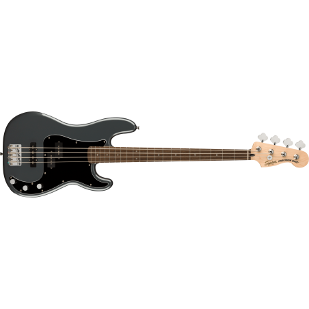 Affinity Series Precision Bass PJ LRL Charcoal Frost Metallic Squier