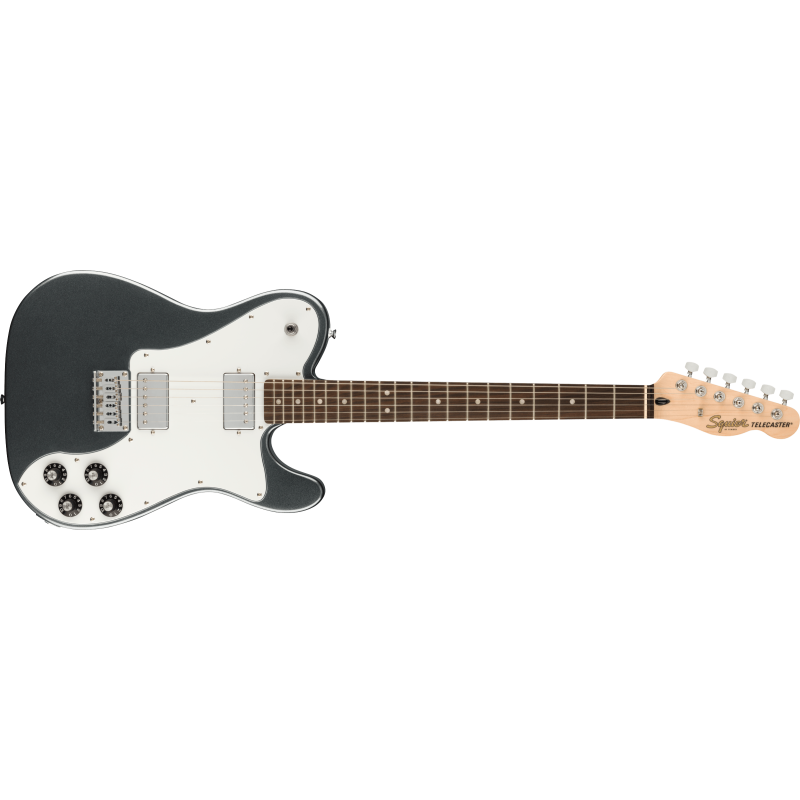 Affinity Series Telecaster Deluxe LRL Charcoal Frost Metallic Squier