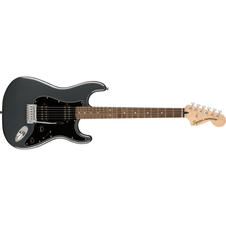 Affinity Series Stratocaster HH LRL Charcoal Frost Metallic Squier