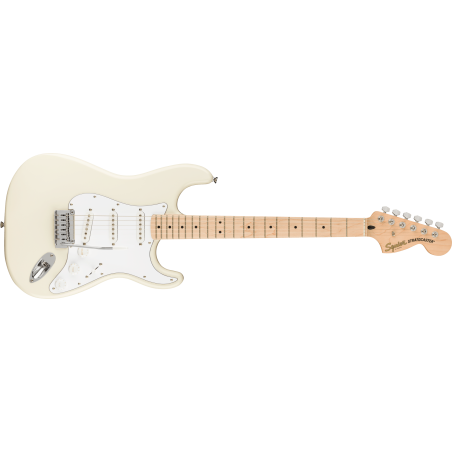 Affinity Serie Stratocaster MN Olympic White Squier