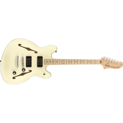 Affinity Series Starcaster MN Olympic White Squier