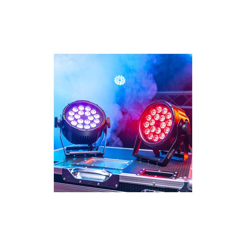 IPARLED 18X12W EVOLITE sljmusic.com poitiers achat lumiere