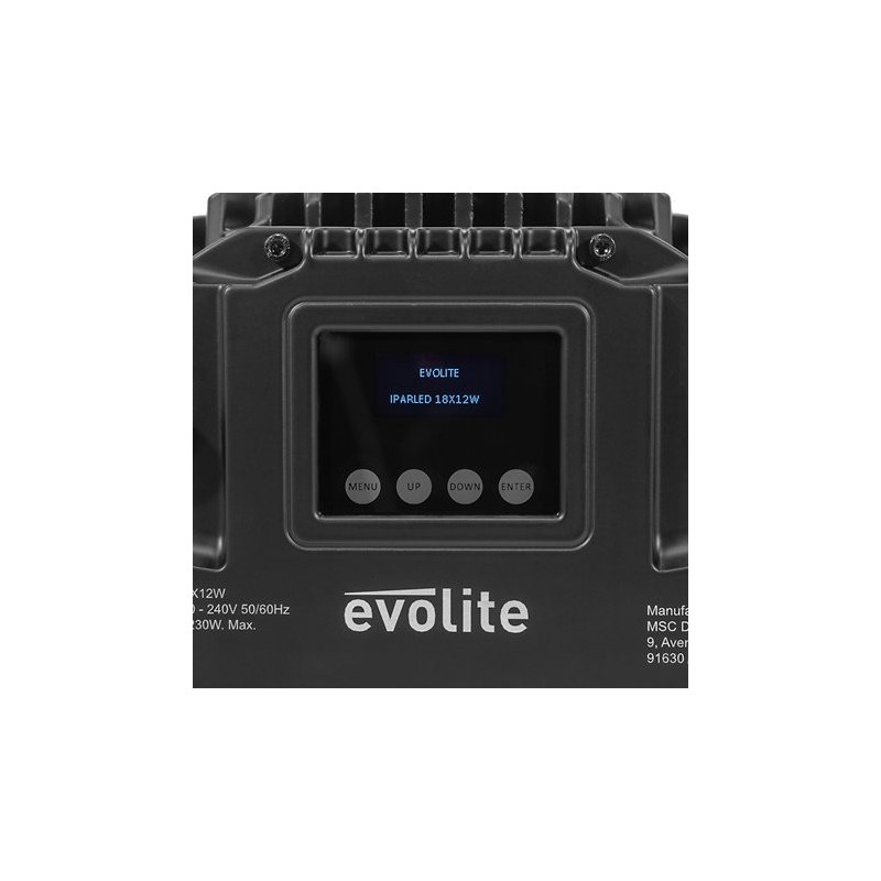 IPARLED 18X12W EVOLITE sljmusic.com poitiers achat lumiere