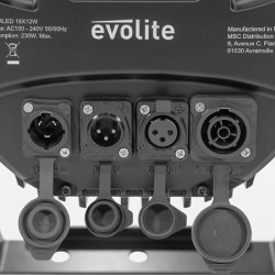 IPARLED 18X12W EVOLITE sljmusic.com poitiers achat lumiere