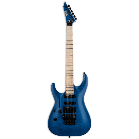 LTD Guitars MH203 Bleu Transparent LH