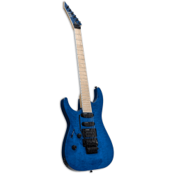 LTD Guitars MH203 Bleu Transparent LH SLJMUSIC.COM