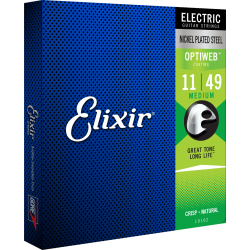 Elixir Electric Optiweb Medium 11-49 sljmusic.com