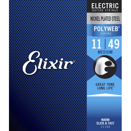 Elixir Electric Polyweb Medium 11-49