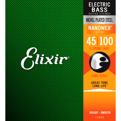 Elixir Bass Nanoweb Light 45-100