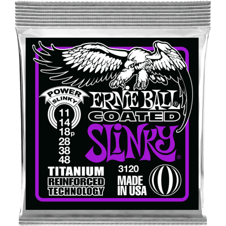 Ernie Ball Slinky rps coated titanium 11-48