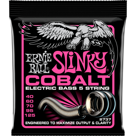 Ernie Ball Slinky cobalt 5 cordes 40-125