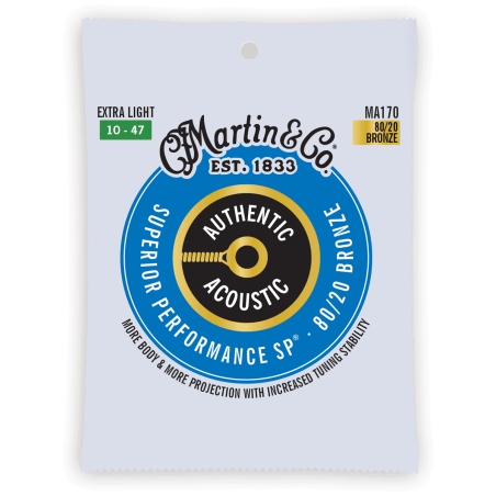 C.F. Martin & Co Authentic, Extra Light, 80/20